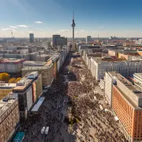 EFF Magazine | Bundesweite Solidarität: Demonstrationen für Frieden im Nahen Osten